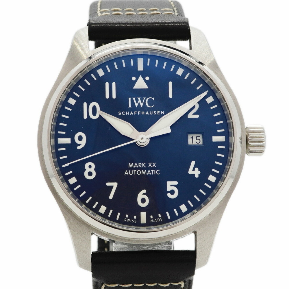 IWC Schaffhausen Pilot's Watch Mark 20 IW328203 Navy Dial Men's